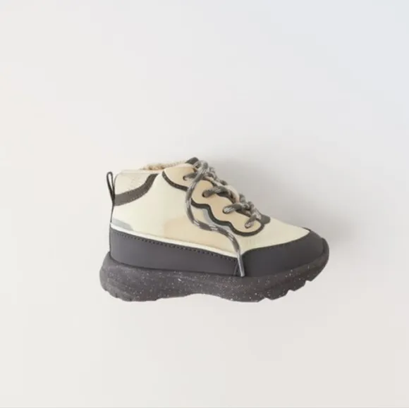 ZARA KIDS TREKKING HIGH TOP SNEAKERS SIZE 11