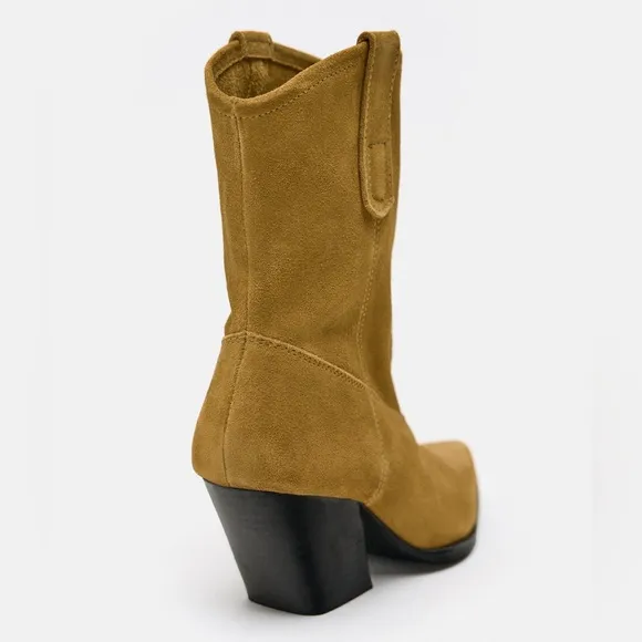ZARA Suede Boots