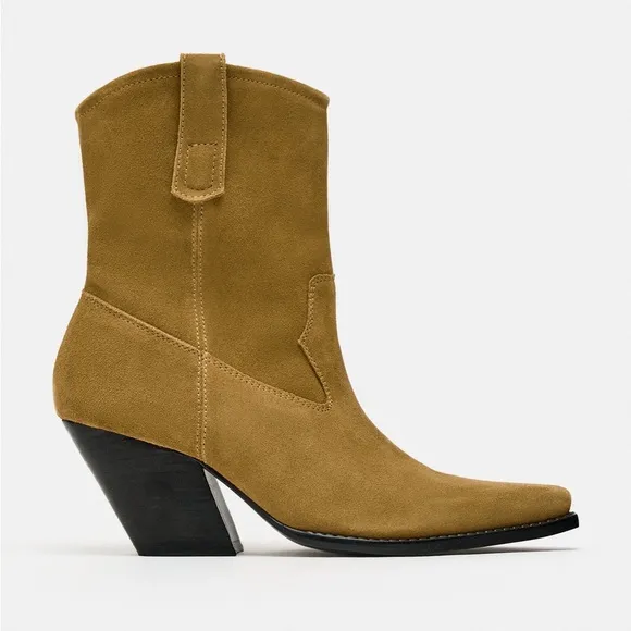 ZARA Suede Boots