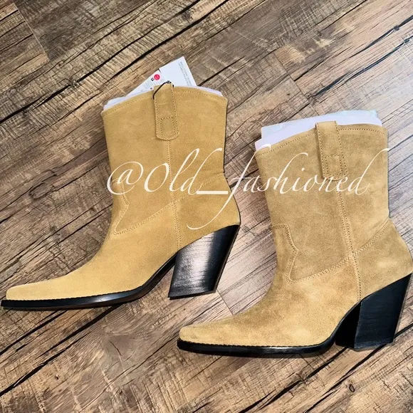 ZARA Suede Boots